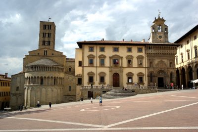 Piazza grande Arezzo - Palio dei Lumi